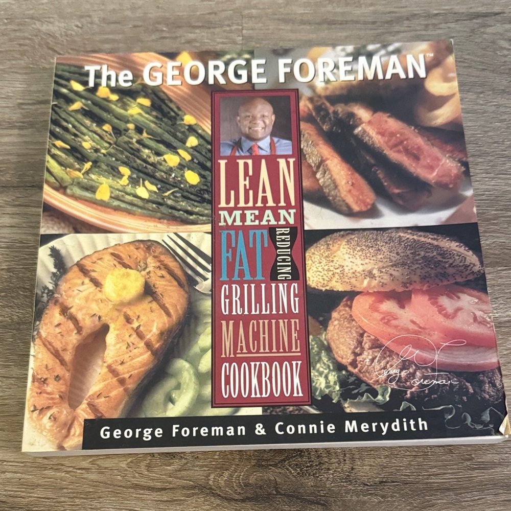 Vintage 2000 George Foreman Grilling Machine Cookbook